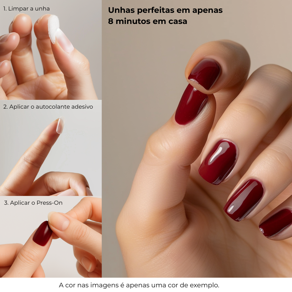 Preto Profundo Quadrado Press Ons De Gel Suave