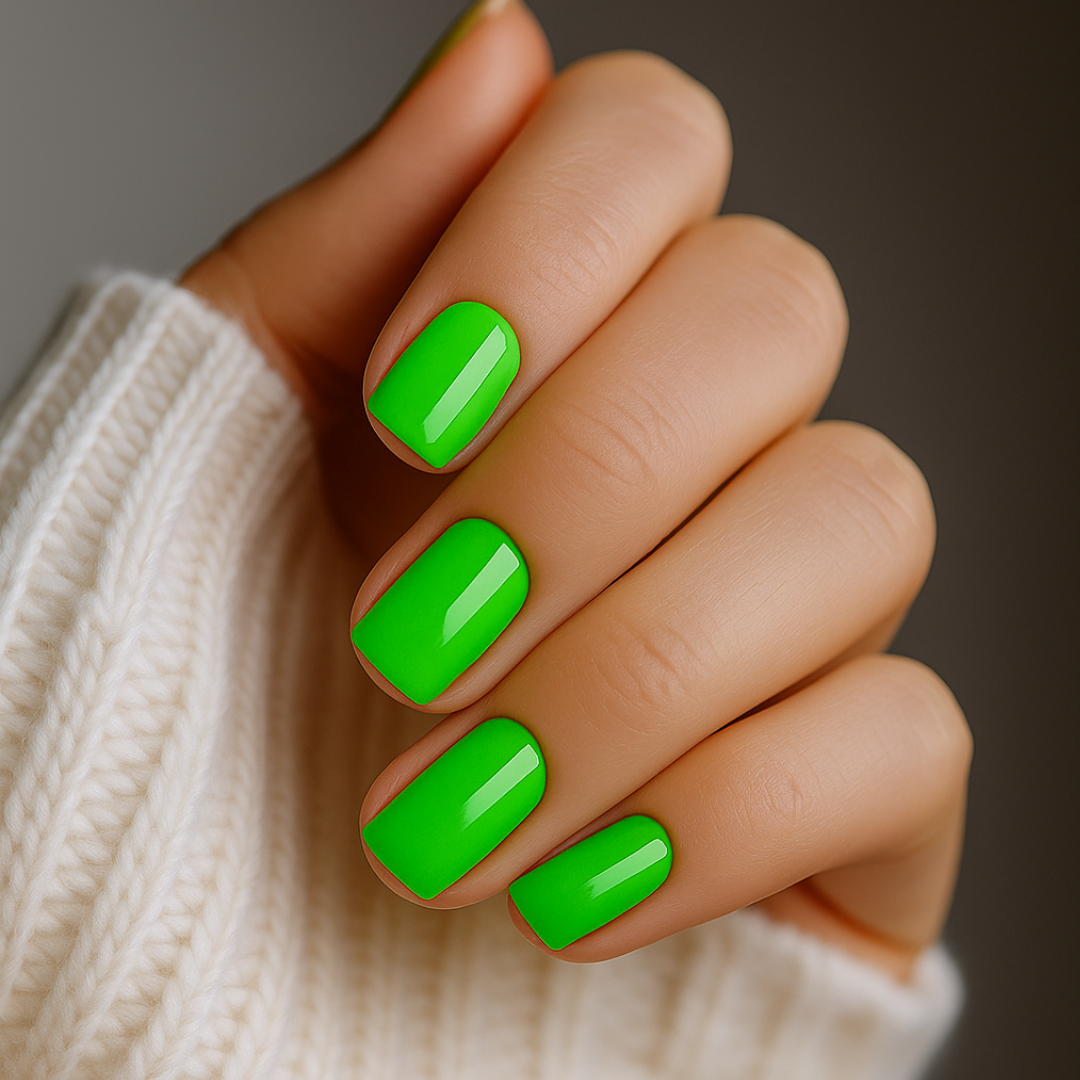 Querido Limão Almondo Press Ons De Gel Suave