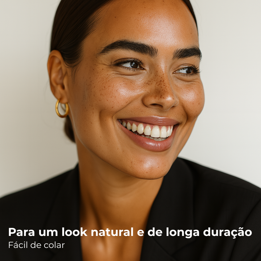 Ouro Glamoroso Tiras De Gel