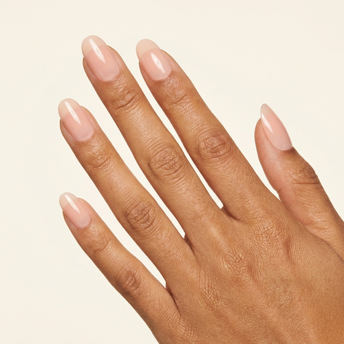 Aperol press-on nails — mão aberta