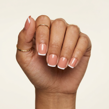 French Rosé press-on nails — vista de cima