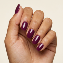 Ameixa - press-on nails, Oval