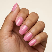 Rosa - press-on nails, Oval Médio