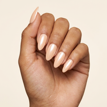 Pêssego Pérola - press-on nails, Amendoado