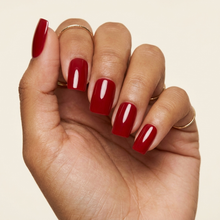 Vinho press-on nails — vista de cima